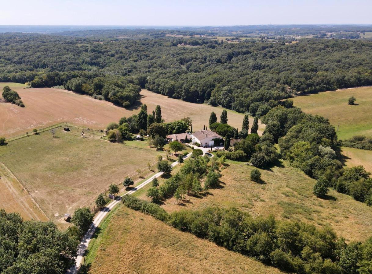 Les Tamaris Bed & Breakfast Castelnau-sur-Gupie Dış mekan fotoğraf