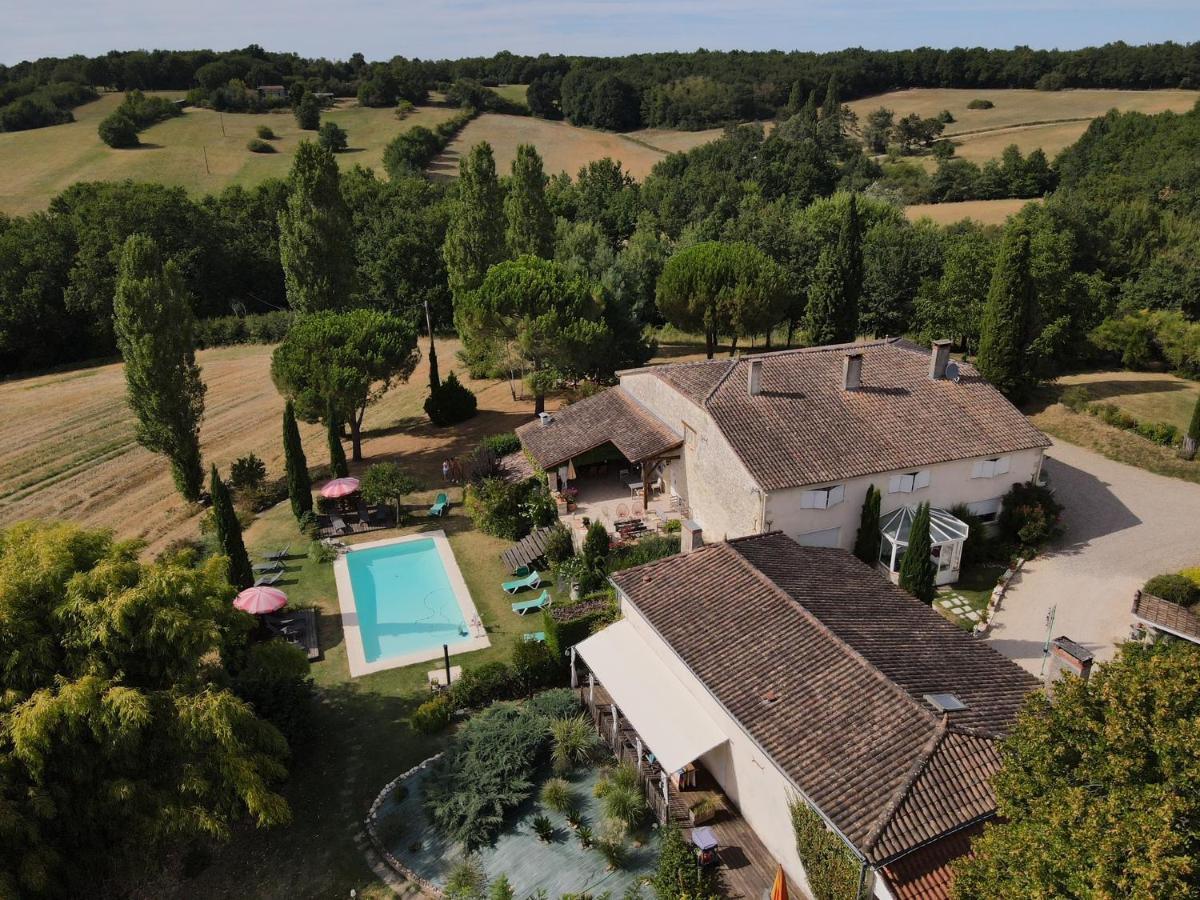 Les Tamaris Bed & Breakfast Castelnau-sur-Gupie Dış mekan fotoğraf